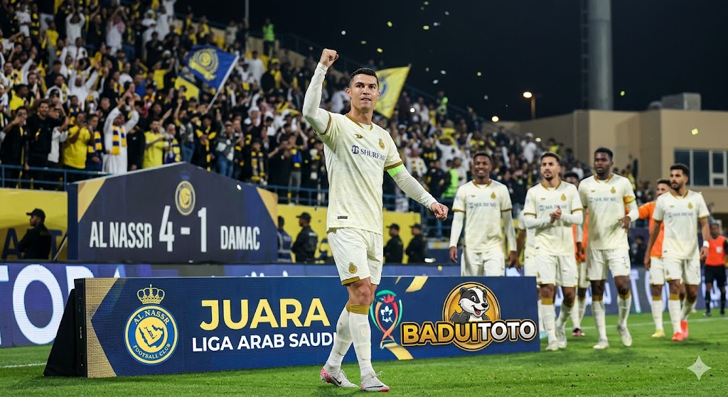 Cristiano Ronaldo Antar Al Nassr Juara Liga Arab Saudi